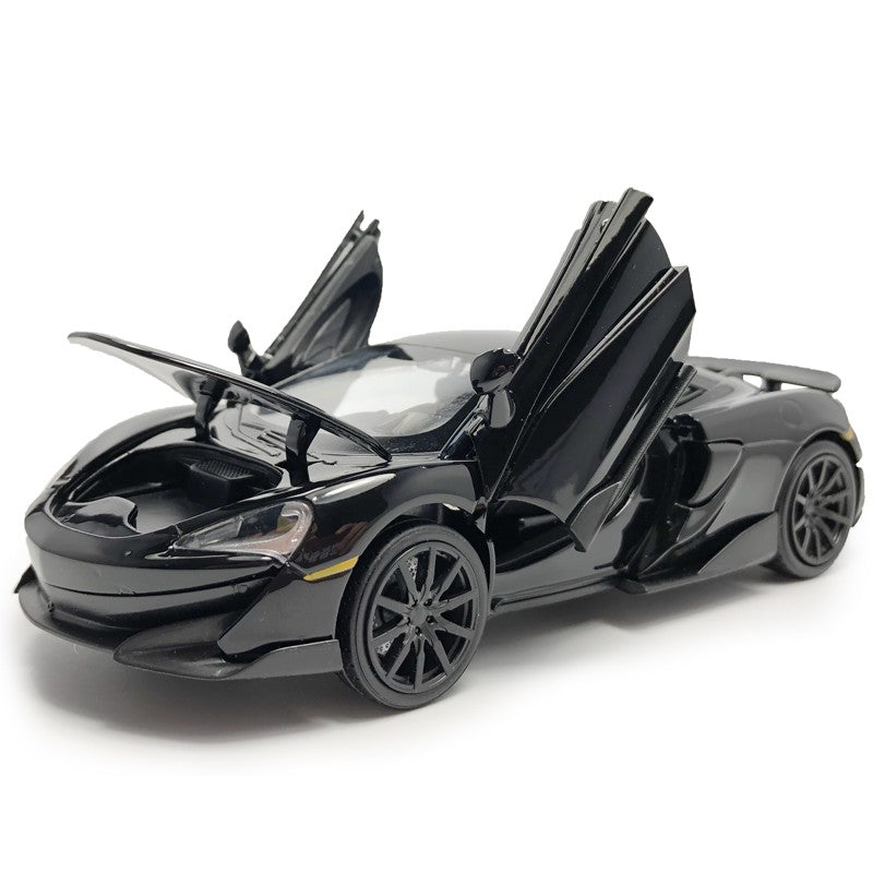 1/32 McLaren 600LT Model Car Diecast Toy Cars Boys Toys for Kids Gifts Black