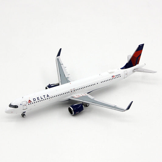 PandaModel DELTA AIR LINES For Airbus A321neo N501DA 1/400 Plane Pre-built Model