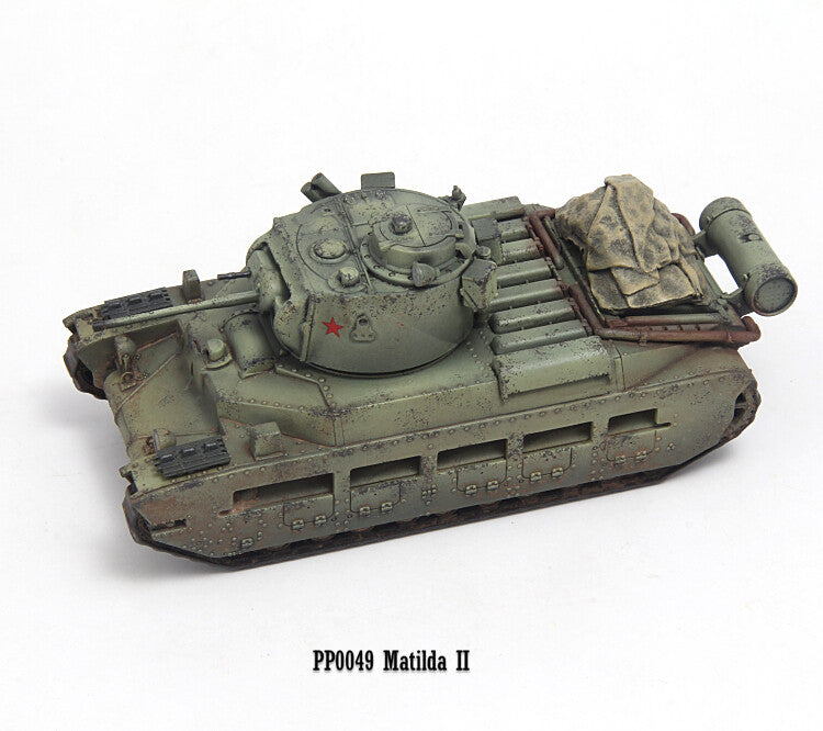 1/72 British Matilda 2 Tank Model Soviet Model