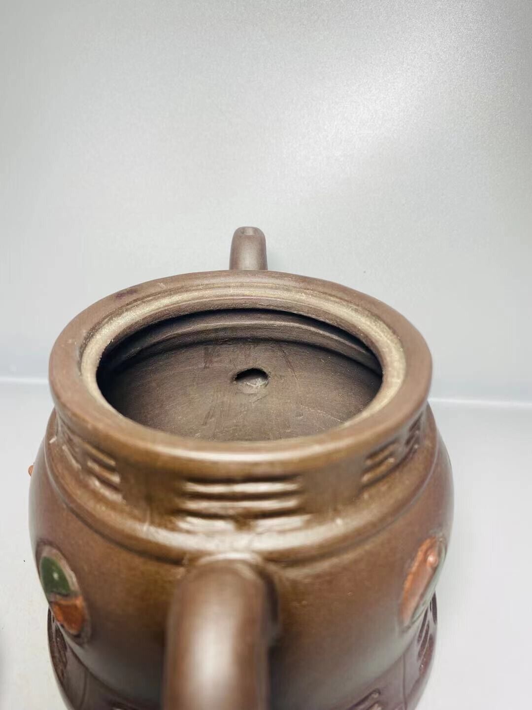Chinese Yixing Zisha Clay Handmade Exquisite Teapot (八卦壶 底款:陈鸣远)