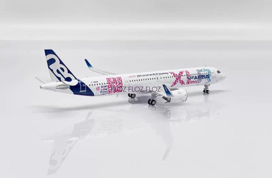 JC WINGS XLR for Airbus A321NEO F-WWAB 1:400 Aircraft Pre-built Model