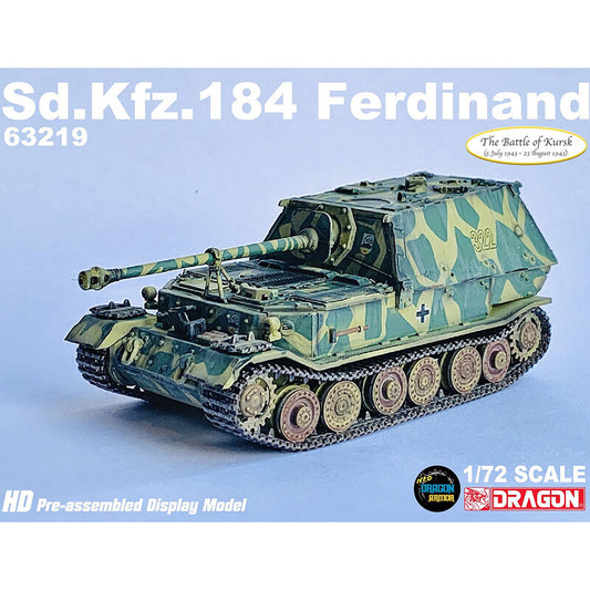 1/72 Germany Sd.Kfz.184 Ferdinand anti tank destroyer model Kursk 1943