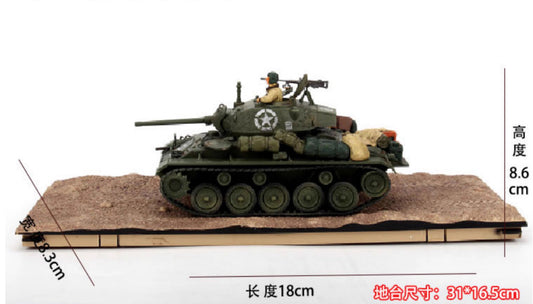 1:32 Forces of Valor Light Tank M24 Chaffee Vehicle Diecast Military Armor Model