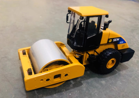 1:32 20CM SHANGGONG SEM520 Roller Construction Machinery Equipment Diecast Model
