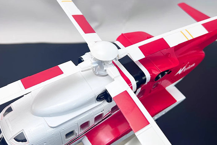 1:32 53CM Avion Pacific Limited S92 Helicopter Airplane Diecast Aircraft Model