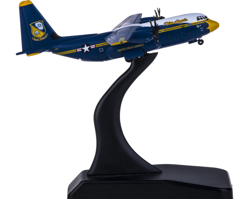 1:400 GeminiJets USMC Lockheed C-130J Hercules Blue Angels Plane Diecast Model