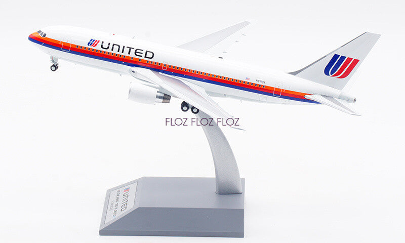for Inflight for UNITED Airlines for Boeing B767-200 N611UA 1:200 Aircraft Model