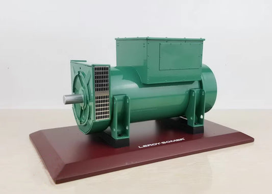 1:12 NIDEC LEROY-SOMER LSA53 Generator DC Motor Construct Machine Diecast Model