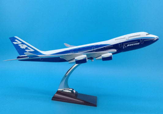 47CM 1:150 BOEING 747-400 Passenger Plane Aeroplane Resin Aircraft Model