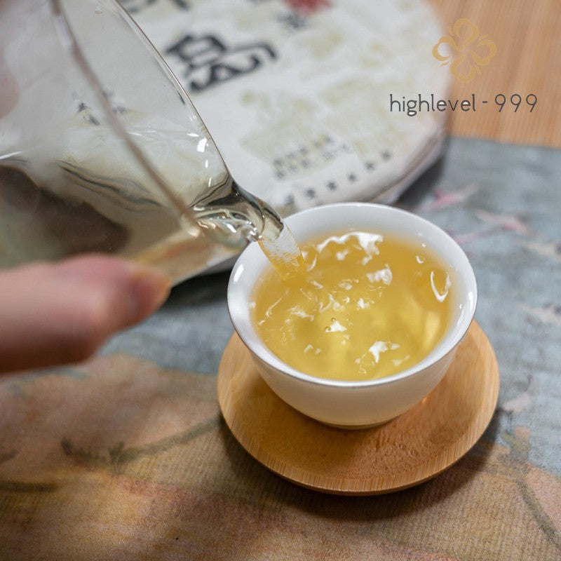 357g Raw Puer Tea Cake Bing Dao Ba Wa Yunnan Ancient Tree Pure Fresh Aroma Tea