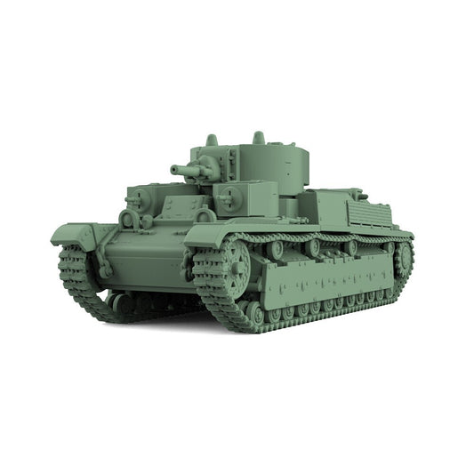 SSMODEL SS583 1/200/350/700 Military Model Kit Soviet T-28 1938 Medium Tank