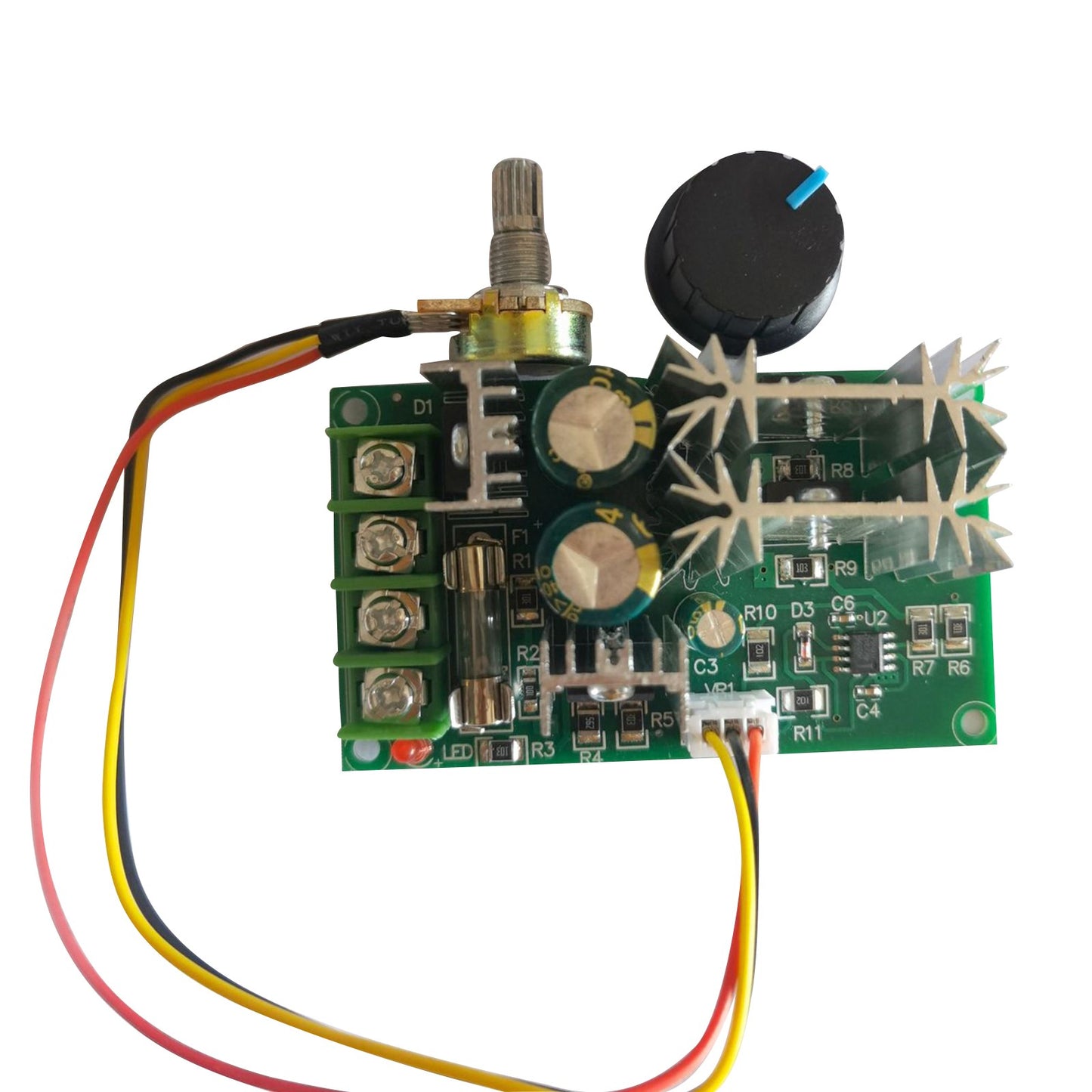 PWM DC Motor Speed Controller Switch DC 20A Current Voltage Regulator 10-60V PWM