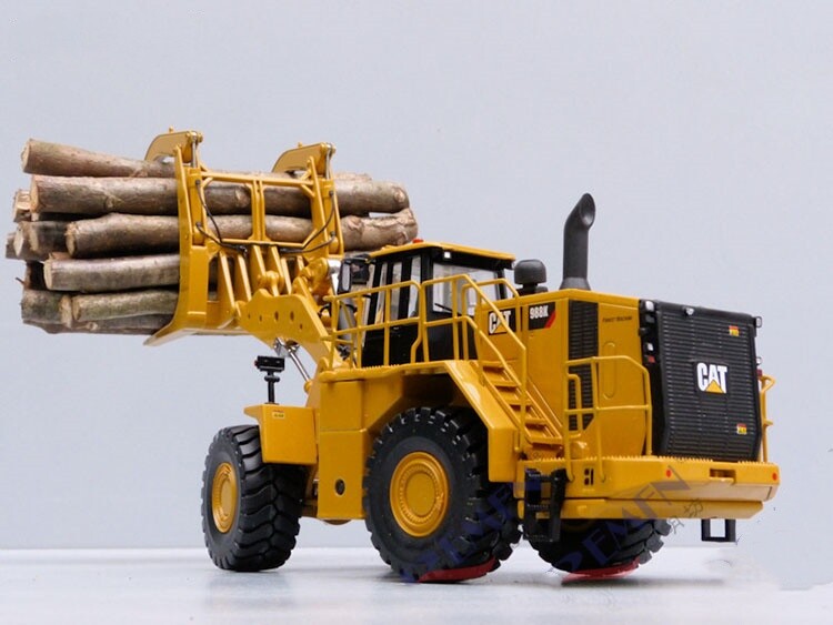 1:50 Tonkin TR10011 CAT988K Wheel Loader Forklift Grapple Machine Diecast Model