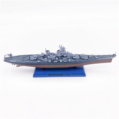 FLOZ WWII USS Missouri BB-63 Battleship 1/1000 DIECAST Ship Pre-builded Model