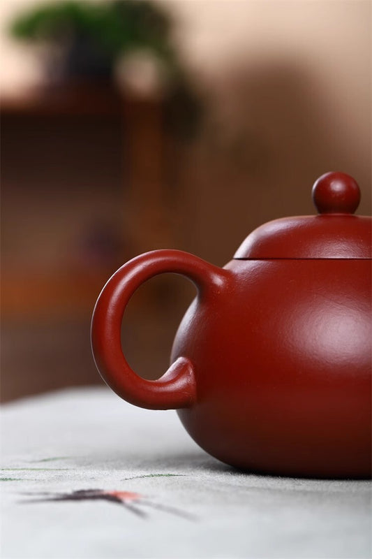 180cc chinese Yixing Handmade Zisha teapot DaHongPao clay XiShi Gongfu Tea Pot