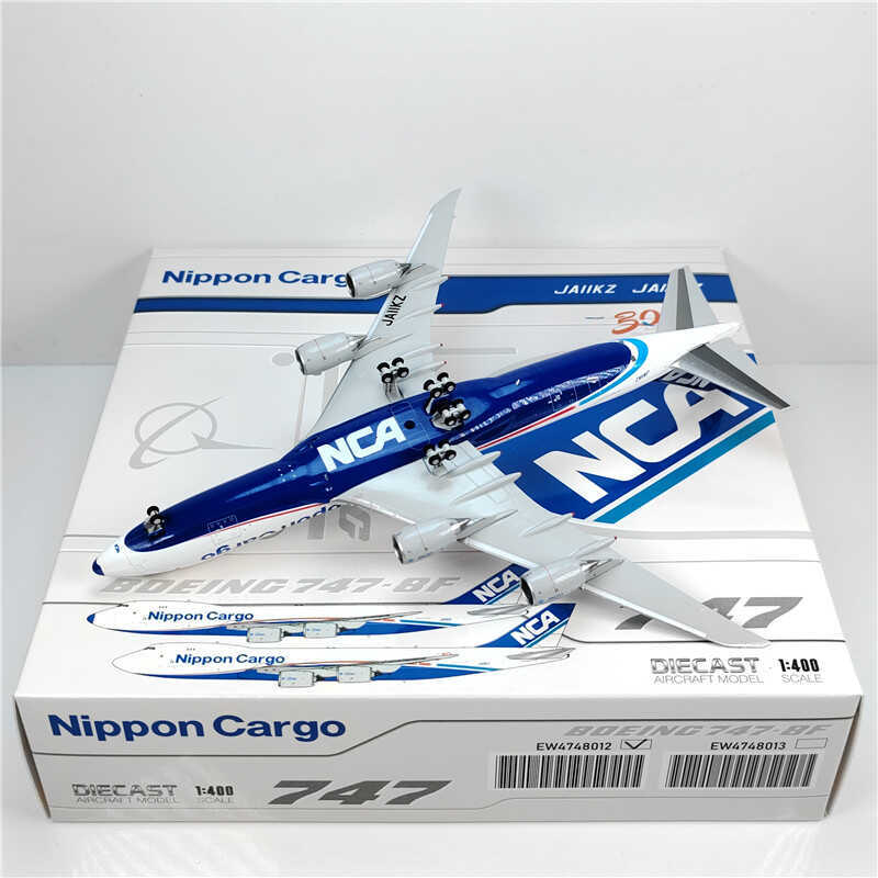 1:400 JC Wings Nippon Cargo BOEING B747-8 Passenger Airplane Diecast Model