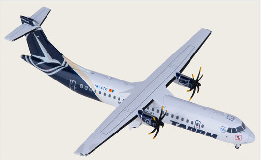 1:200 JC Wings ATR-72 Tarom Airlines YR-ATK Livery Diecast Aircraft Model