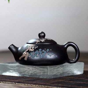 170ml Small Capacity Yixing Purple Clay TeaPot Ball Hole Filter Kettle Tea Sets