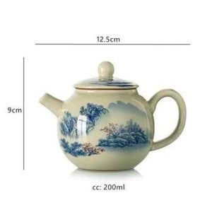 Ceramic Teacup Handmade Gaiwan Chinese Tea Tureen Tea Cups Tea Set Cover Bowl