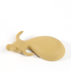 Small Buffalo Yixing Zisha Purple Clay Tea Pet House Table Decoration Tea Play