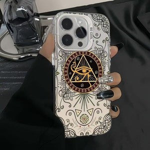 Suitable for Apple 17, 16, 15, 14 phone cases, brand new premium - all eyes