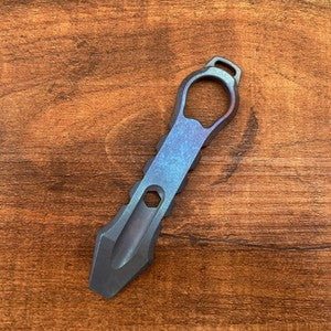 New Titanium Key Chain Pendants Bottle Opener Crowbar Multi-function Tools