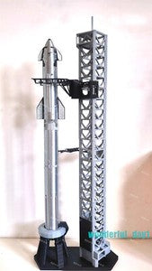 1/200 Scale SpaceX Starship Launch Site Rocket Model High Precision Model Toy