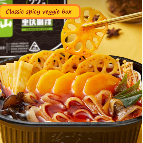 Hotpot Chinese Instant self heating cooking noodle box Asian snacks mini Hot Pot