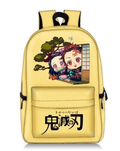 Backpack Waterproof Student School Bag Bookbag Cosplay Travel Fashion Red Purple