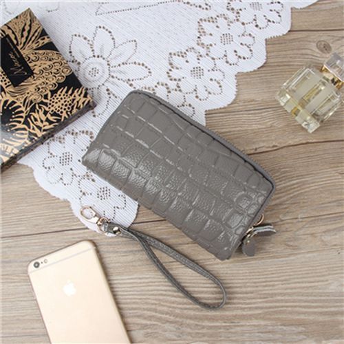 Wallet Cow Leather Card Coin Holder Money Clip Long Phone Clutch Cash Pocket 1PC