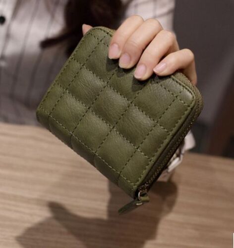 Small Wallet Clutch Cute Short Zipper Synthetic Leather Coin Purse Hand Purses