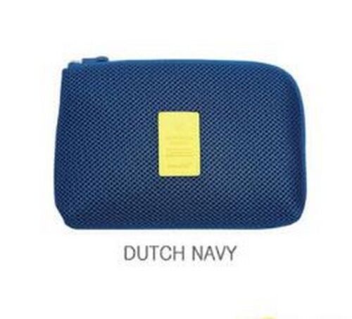 Travel Zipper Bag Casual Solid Color Large Capacity Organizer Makeup Bag 16*12*3