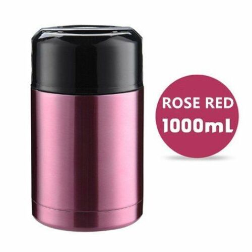 Thermos Lunch Box 800ML/1000ML/1200ML Portable Stainless Steel Food Containers