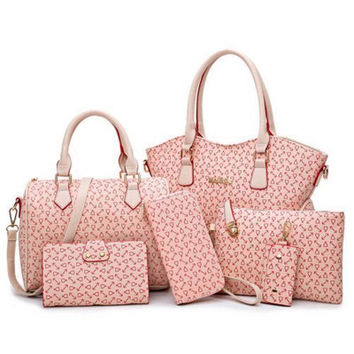 Tote Bag Handbags Synthetic Leather Shoulder Bags Crossbody Purse Pouch Zipper