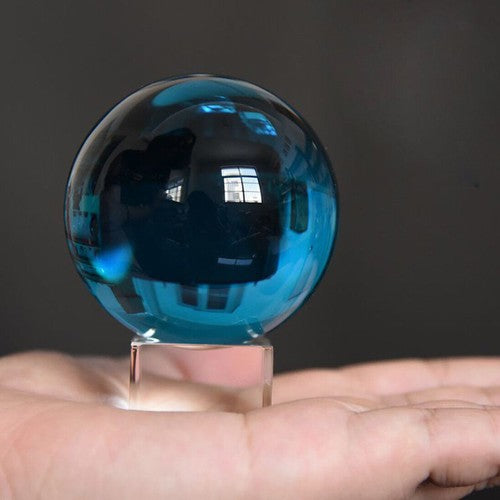 Rare 50mm Multi-Color Natural Magic Healing Crystal Ball Sphere Quartz Balls