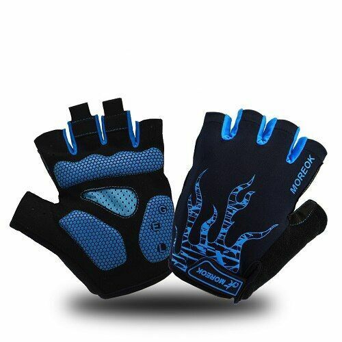 Cycling Glove Men Women Anti-sweat Shockproof Gel Half Finger Mountain Road Bike