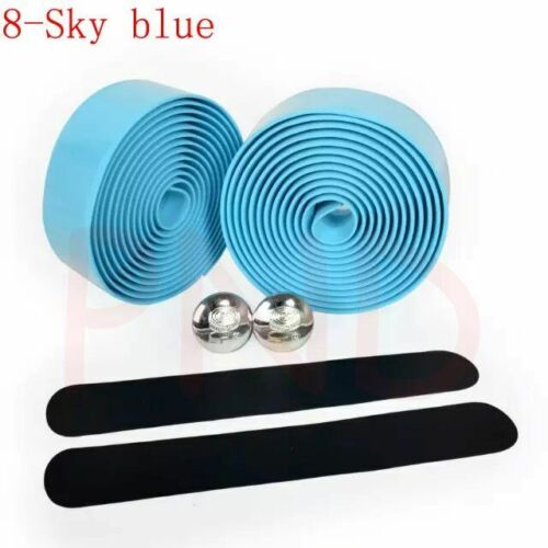 Bike Handlebar Tape Road Bicycle Camouflage Cycling Handle Cork Wrap Bar Plugs