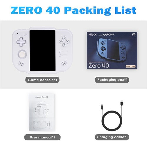 Mini Zero 40 4.0" IPS Touch Screen Android System Handheld Game Console