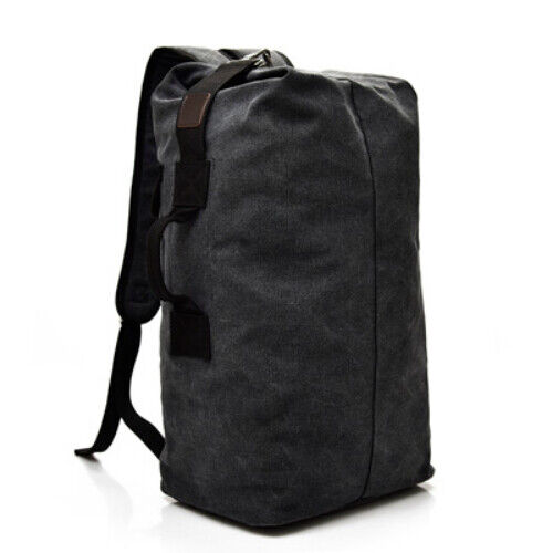 Man Travel Backpack Hand Bag Canvas Bucket Shoulder Bags Men Backpacks
