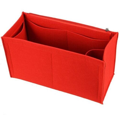 Felt Insert Bag Organizer Handbag Cosmetic Bag Makeup Traveling Inner Purse 1 PC