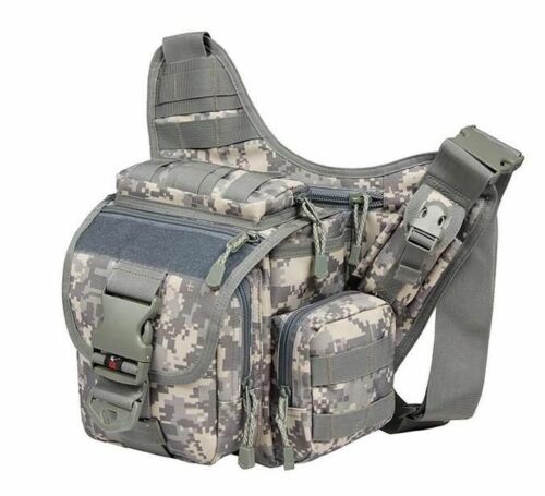 Tactical Shoulder Bag Sling Backpack Camping Hunting Hiking Waterproof Nylon 1PC