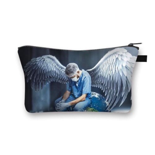 Women Cosmetic Bags Travel Storage Handbags Makeup Bag Toiletry Purse 15*21*13CM