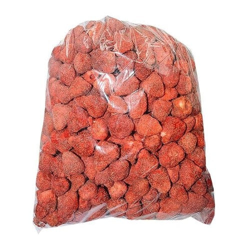 Natural Freeze-Dried Strawberry Bits - 500g, Crispy & Delicious!