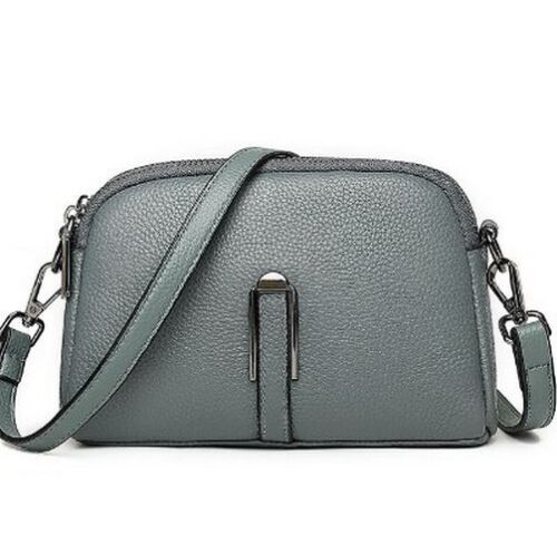 Fashion Crossbody Purse Handbag Genuine Leather Vintage Shoulder Bag 20*14*8 CM