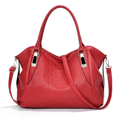 Fashion Womens Ladies Handbags Bags PU Leather Large Tote Shoulder Crossbody Bag