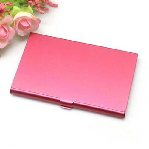 Unisex Business Card Bag Cardholder Metal Card Box Cover Credit ID Men Card Case