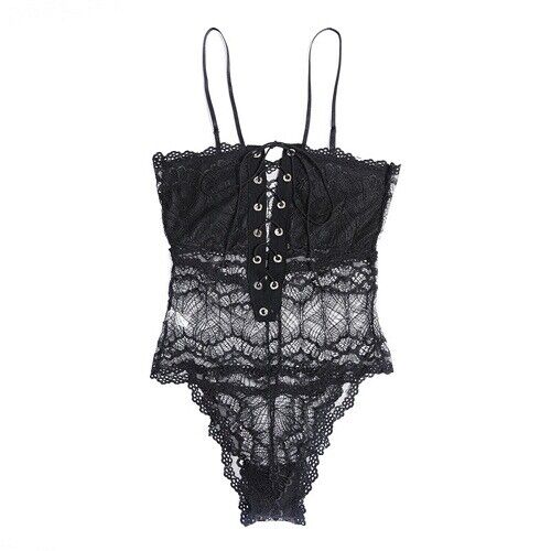 DeepV Underwear Hot Erotic Sexy Lingerie Pajamas Open Crotch Lace Porno Babydoll