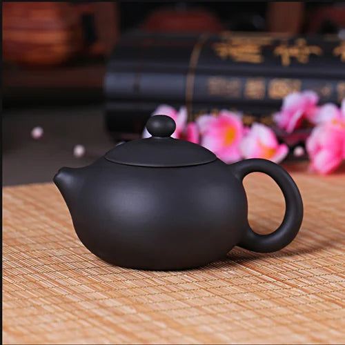 tea pot on sales Chinese zisha purple clay pot of tea marked kungfu tea pots 140ml small pot