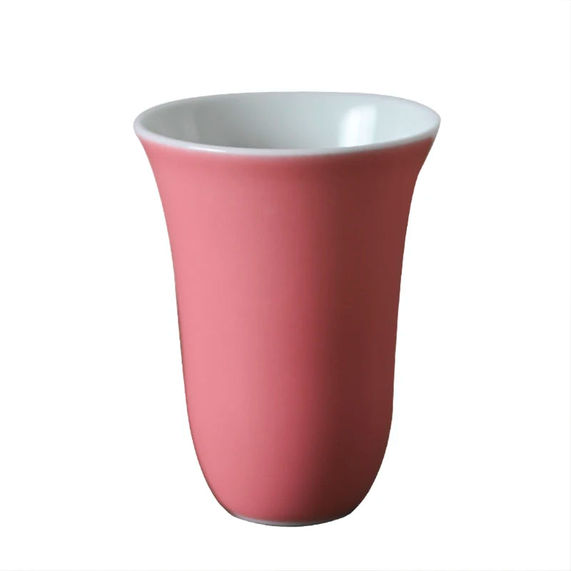 the beginning of the peach powder sample tea cup cup tea cup manually jingdezhen ceramic masters cup single cup kung fu