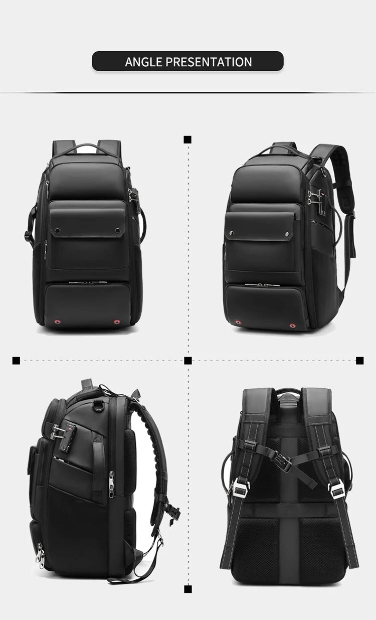 travel Professional SLR camera backpack With tripod bracket Detachable into a Anti-theft 40L travel 17 inch Laptop Backpack
